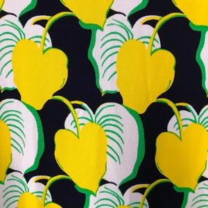 Elegant, colorful Tory Burch silk jersey shift, size small.